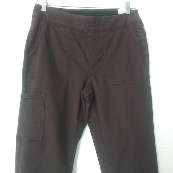Denim&CO Women's size M Brown Cargo pants - Picture 2 of 13